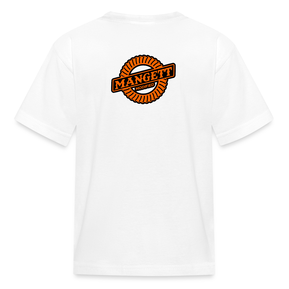 Mangett Modified Kids' T-Shirt - white