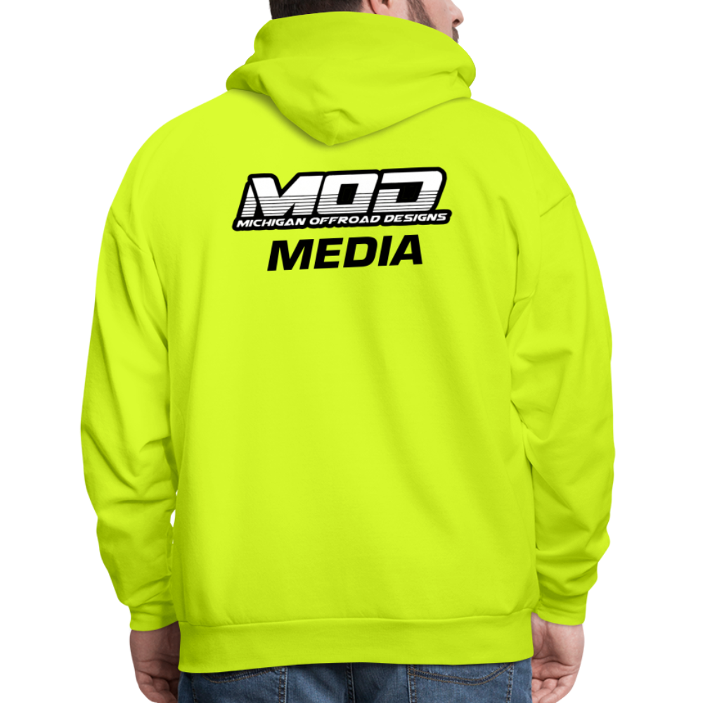 MOD Media Hoodie - safety green