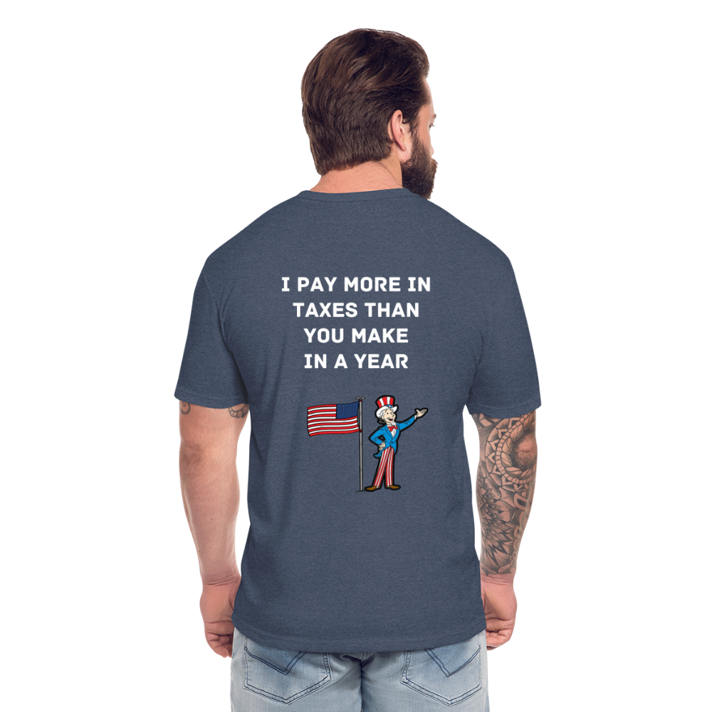 Michigan Offroad Designs I Pay More in taxes - heather navy