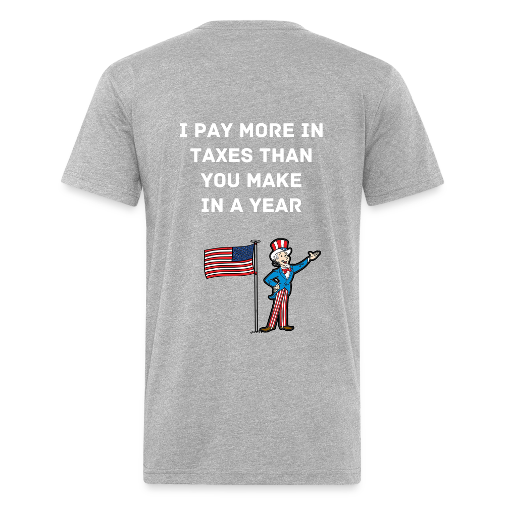 Michigan Offroad Designs I Pay More in taxes - heather gray