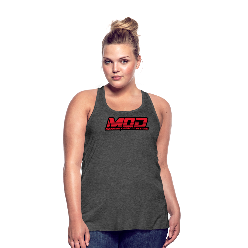 Michigan Offroad Designs Woman's Tank Top - deep heather