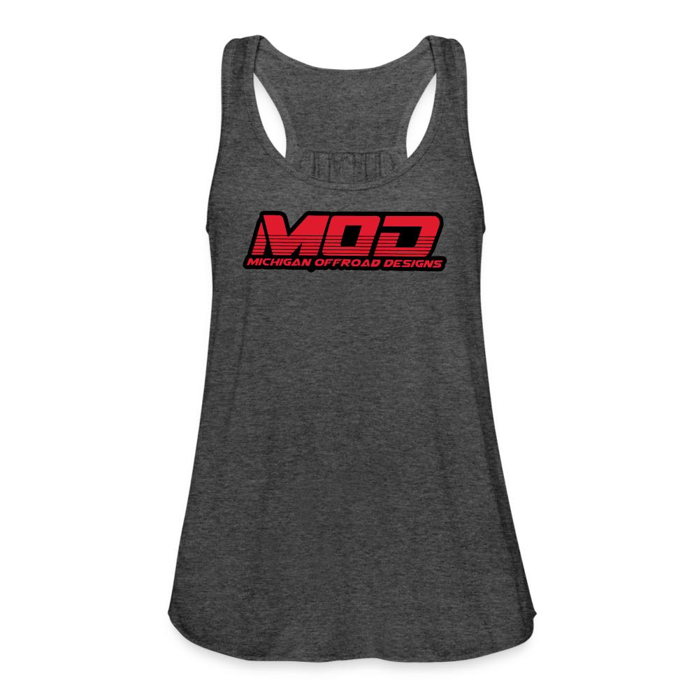 Michigan Offroad Designs Woman's Tank Top - deep heather