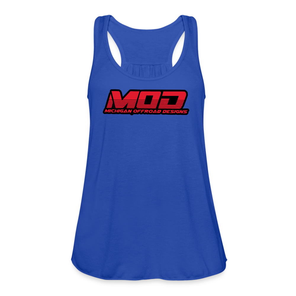 Michigan Offroad Designs Woman's Tank Top - royal blue