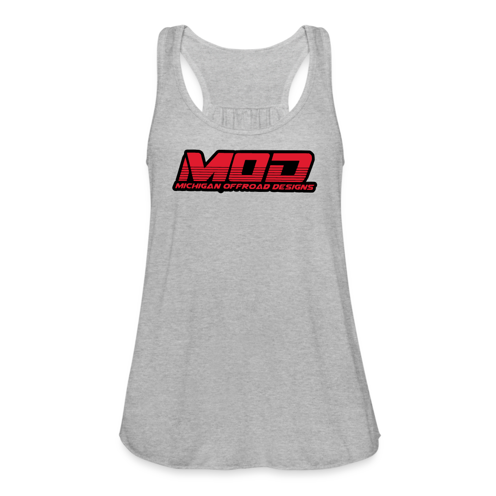 Michigan Offroad Designs Woman's Tank Top - heather gray