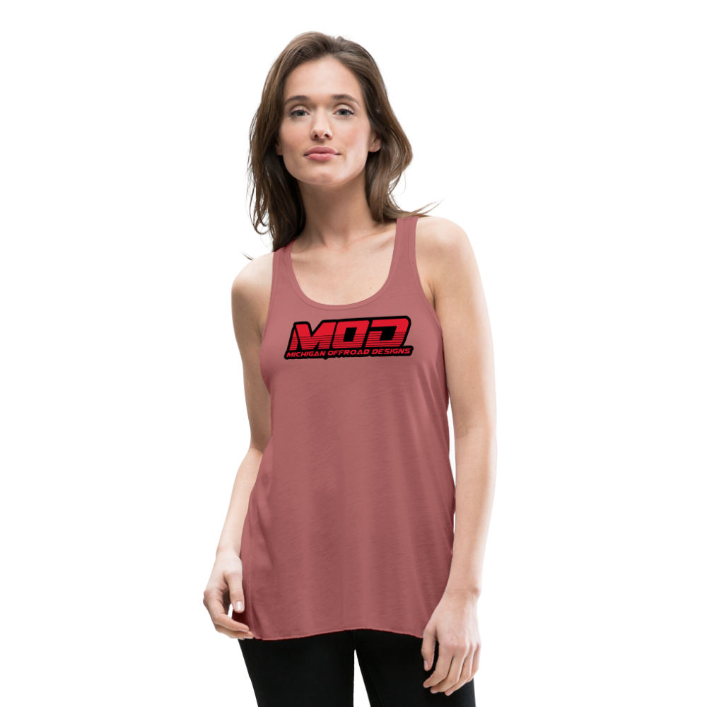 Michigan Offroad Designs Woman's Tank Top - mauve