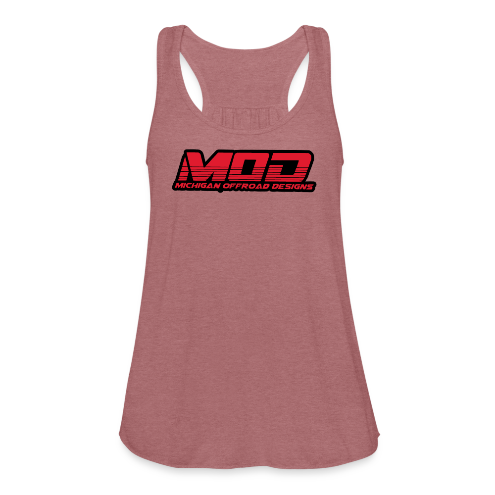 Michigan Offroad Designs Woman's Tank Top - mauve