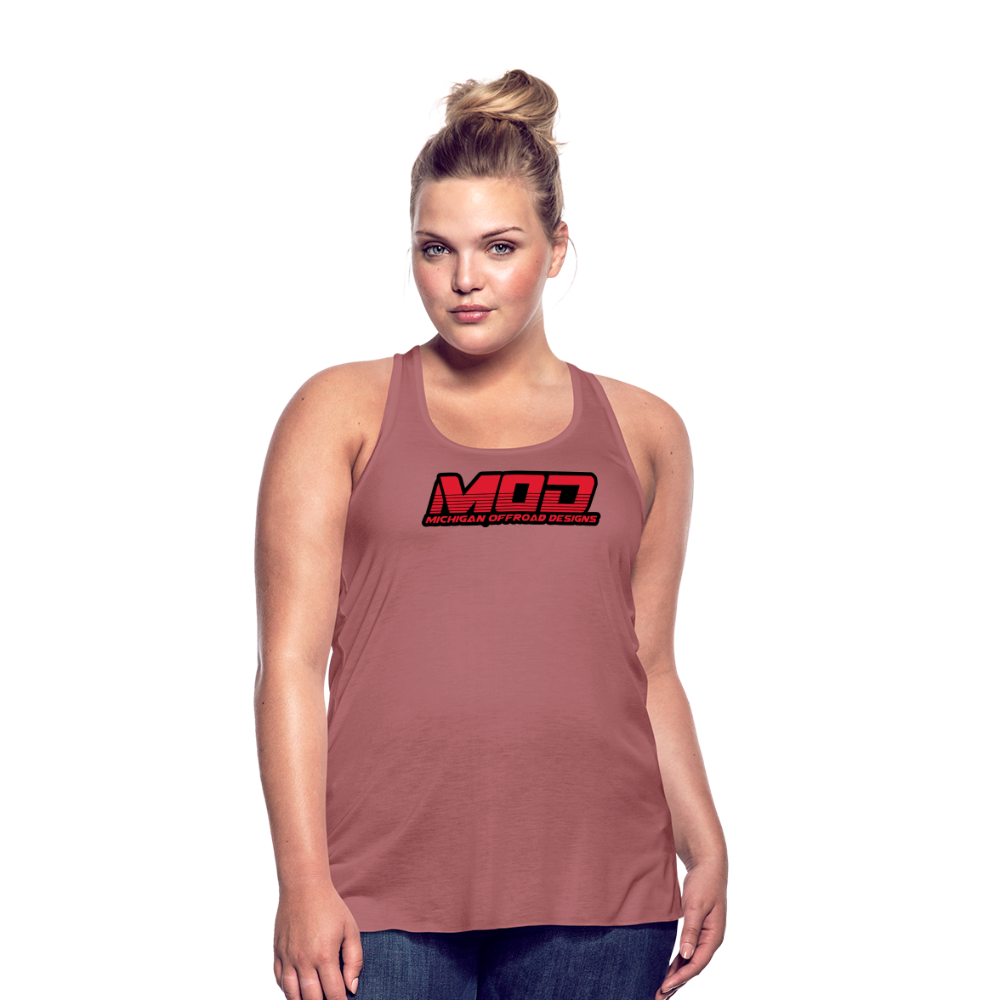 Michigan Offroad Designs Woman's Tank Top - mauve