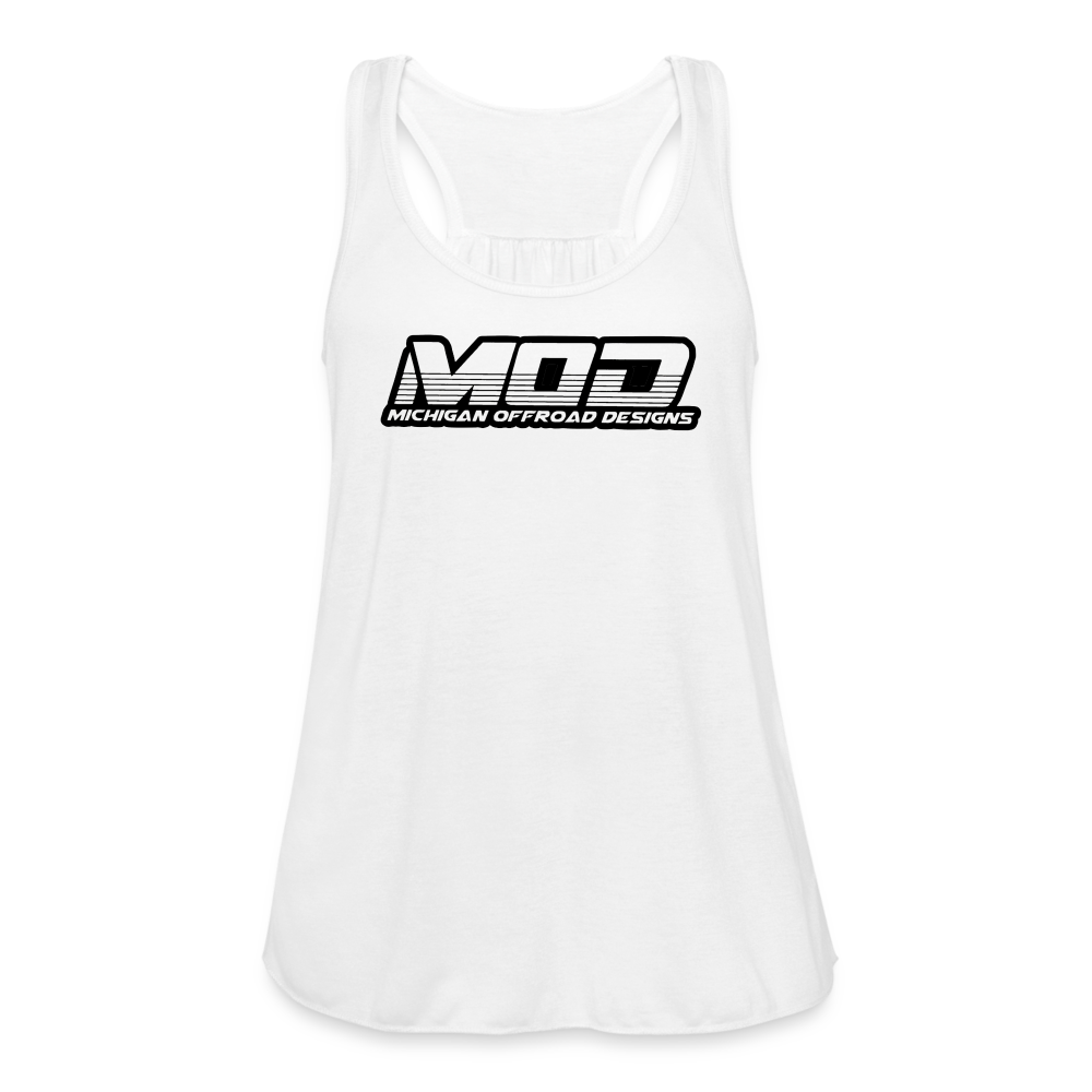 Michigan Offroad Designs Woman's Tank Top - white