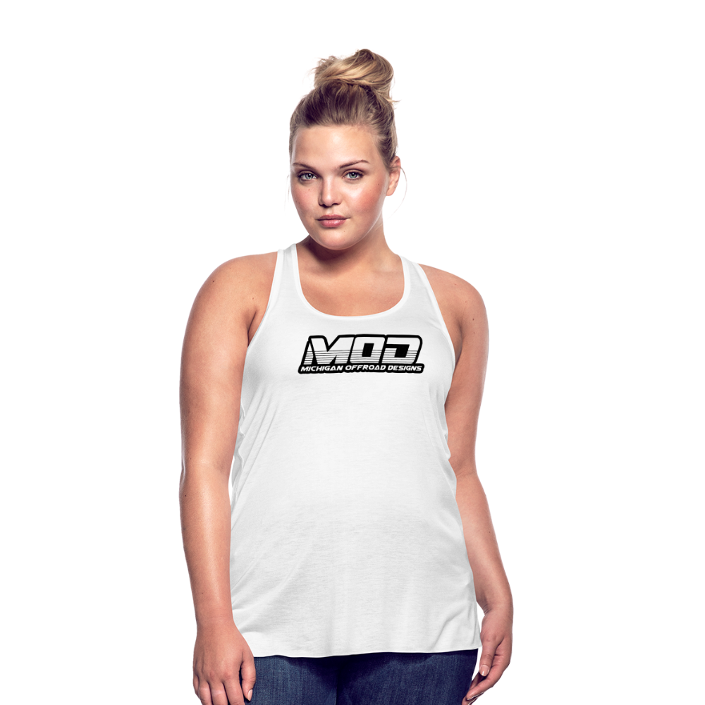 Michigan Offroad Designs Woman's Tank Top - white