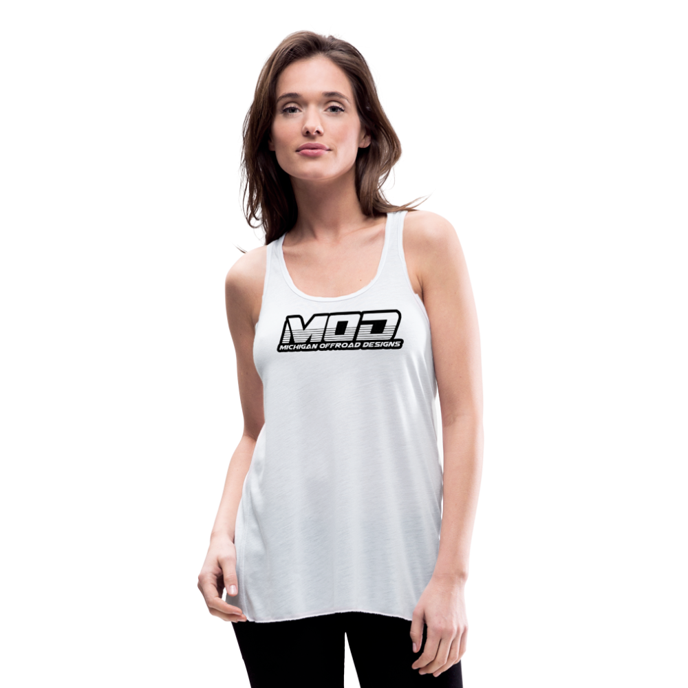 Michigan Offroad Designs Woman's Tank Top - white