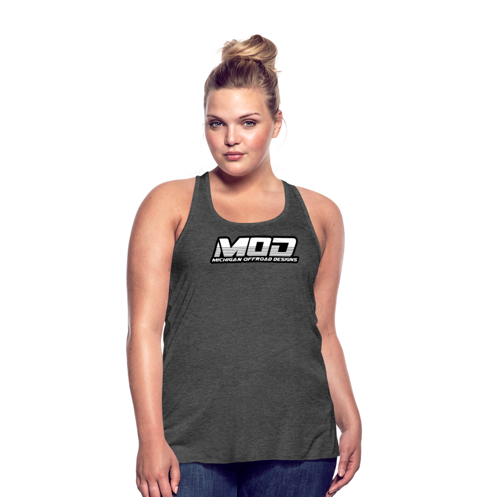 Michigan Offroad Designs Woman's Tank Top - deep heather