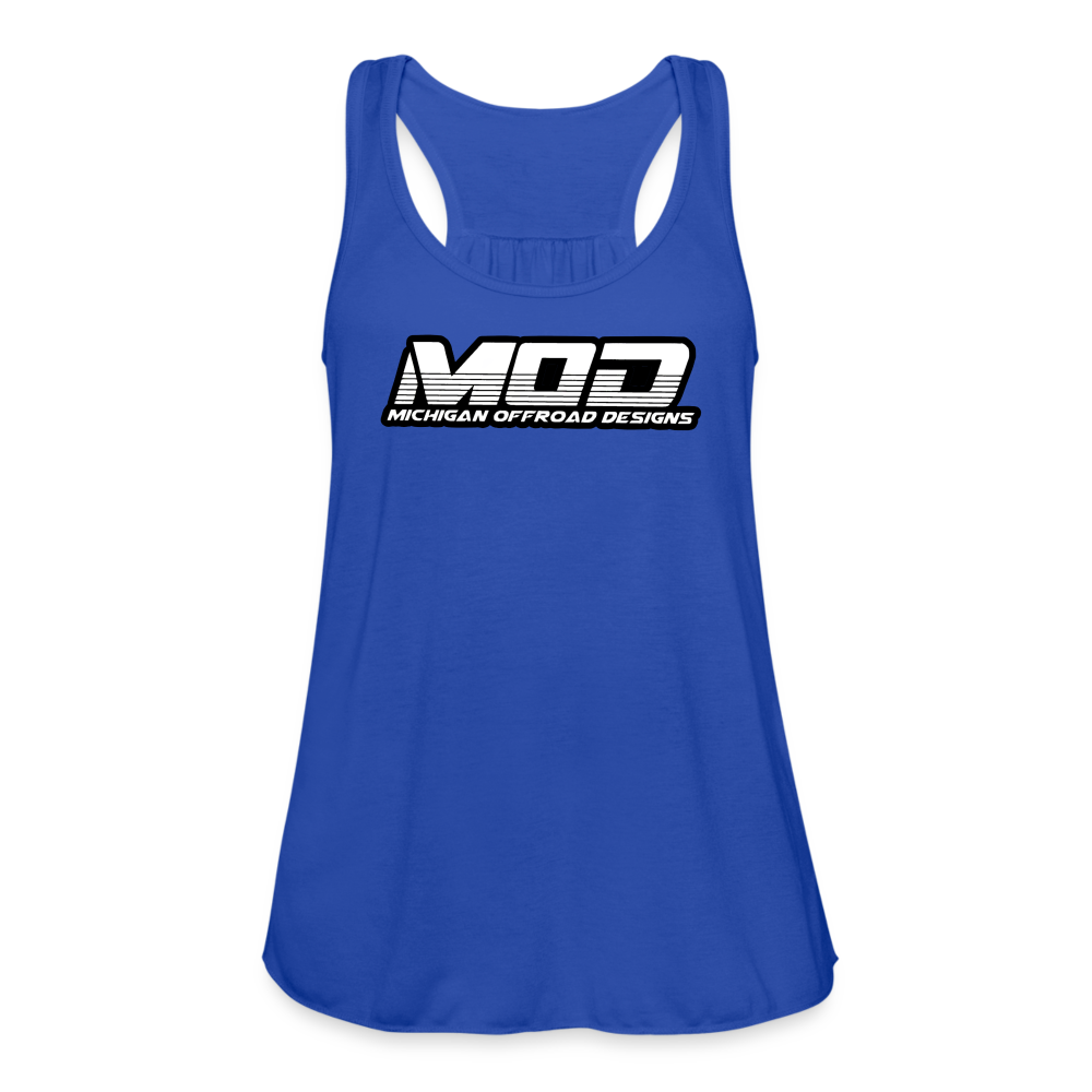 Michigan Offroad Designs Woman's Tank Top - royal blue