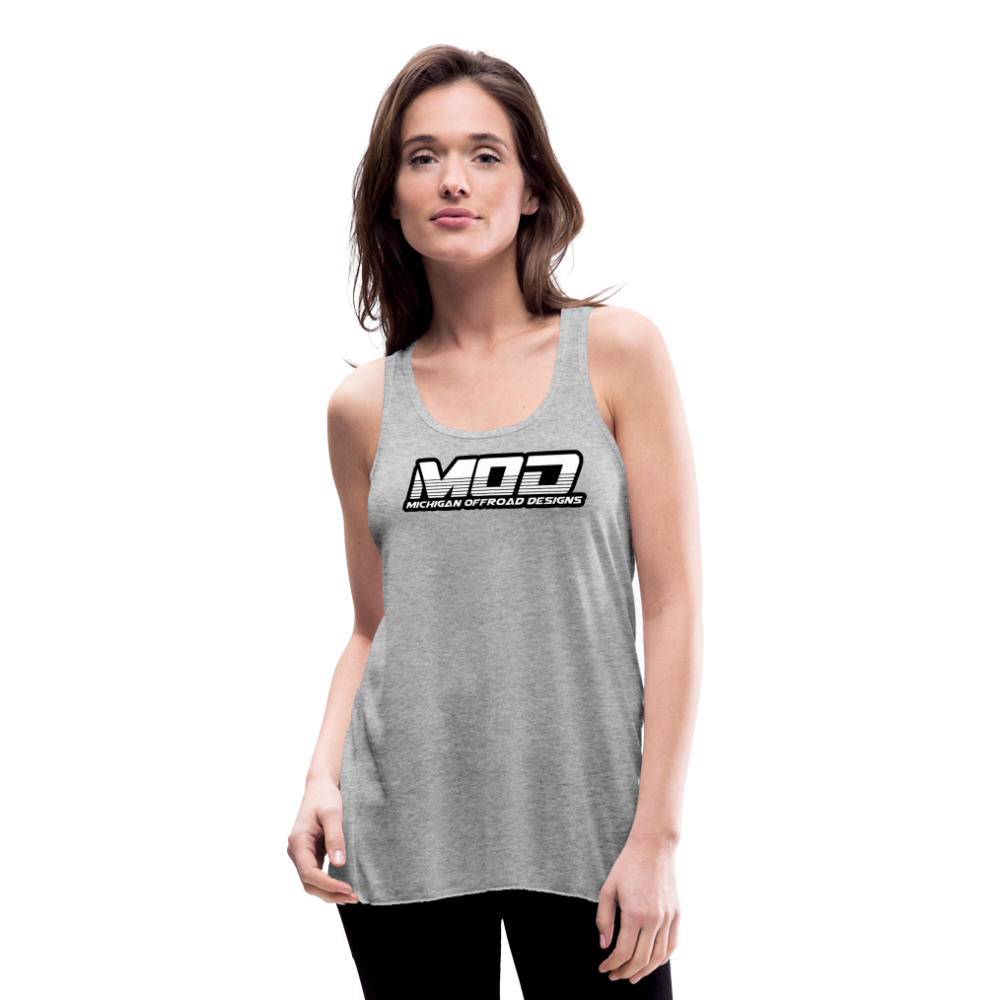 Michigan Offroad Designs Woman's Tank Top - heather gray