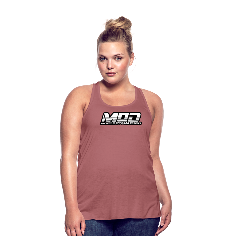 Michigan Offroad Designs Woman's Tank Top - mauve