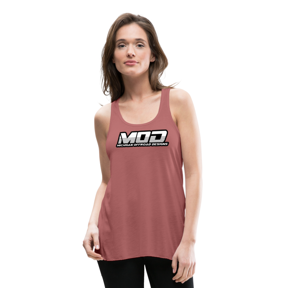 Michigan Offroad Designs Woman's Tank Top - mauve