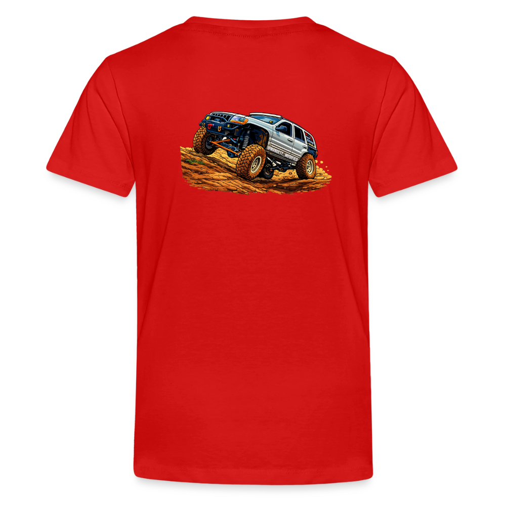 Mangett Modified Flexy Kids Shirt - red