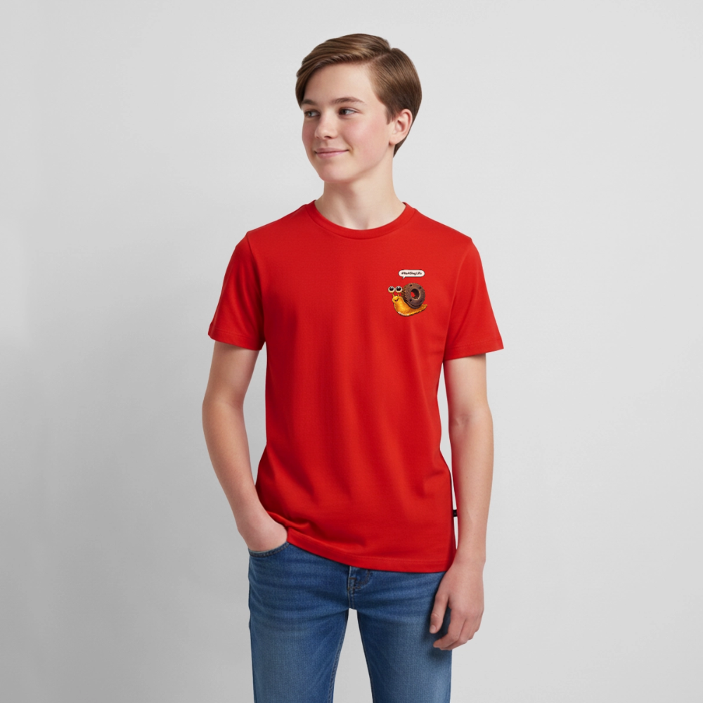 Its a Slug Life Kids Shirt - red