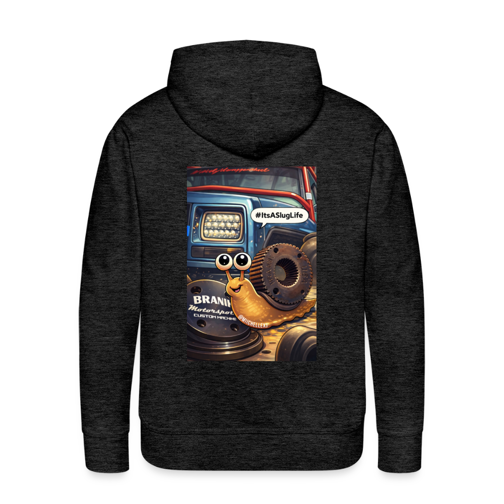 It's a Slug Life Hoodie - charcoal grey