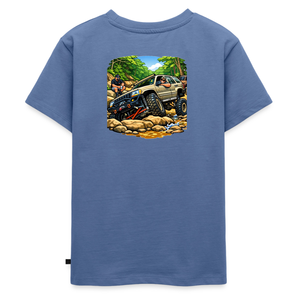 Mangett Modified Offroad Toddler Shirt - stone blue 