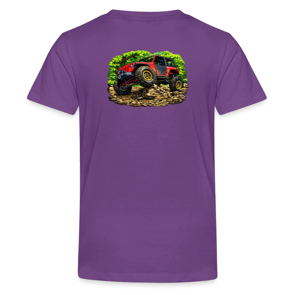 MOD Offroad Kids Shirt - purple