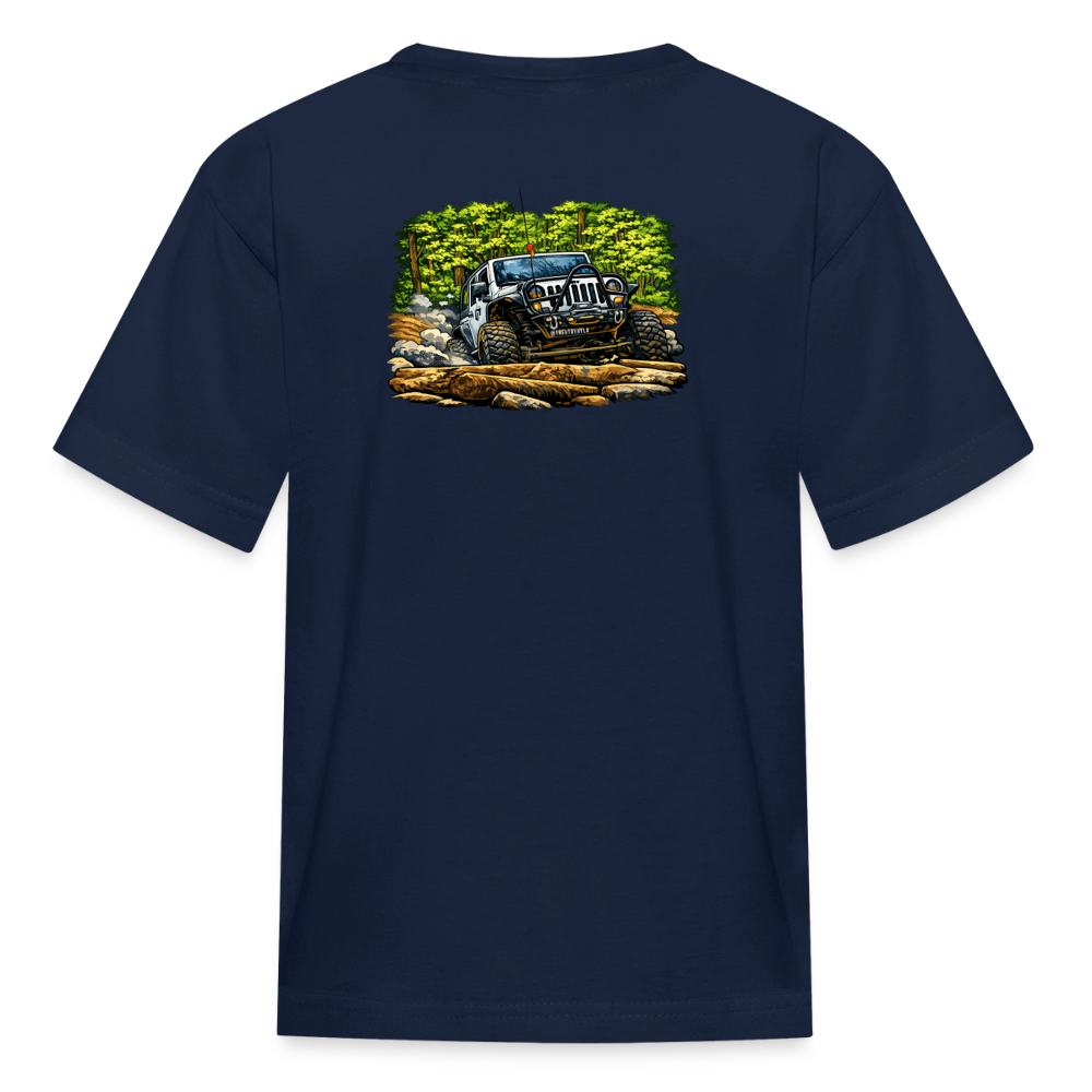 Toyryla Homes Offroad Kids' T-Shirt - navy