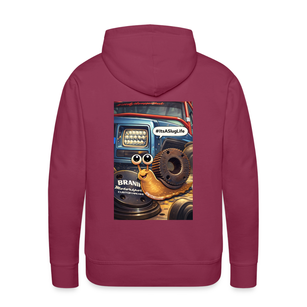 It's a Slug Life Hoodie - burgundy
