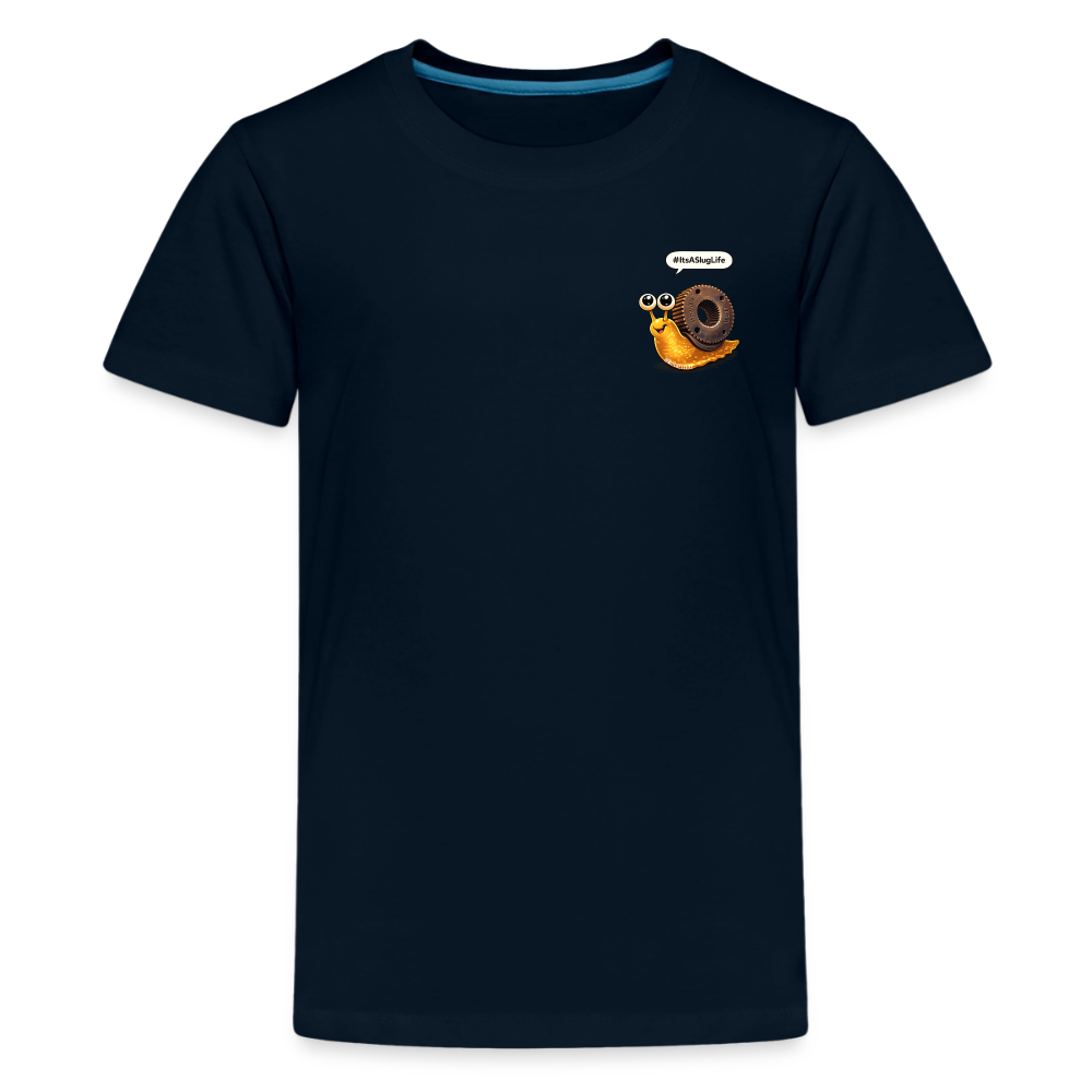 Its a Slug Life Kids Shirt - deep navy