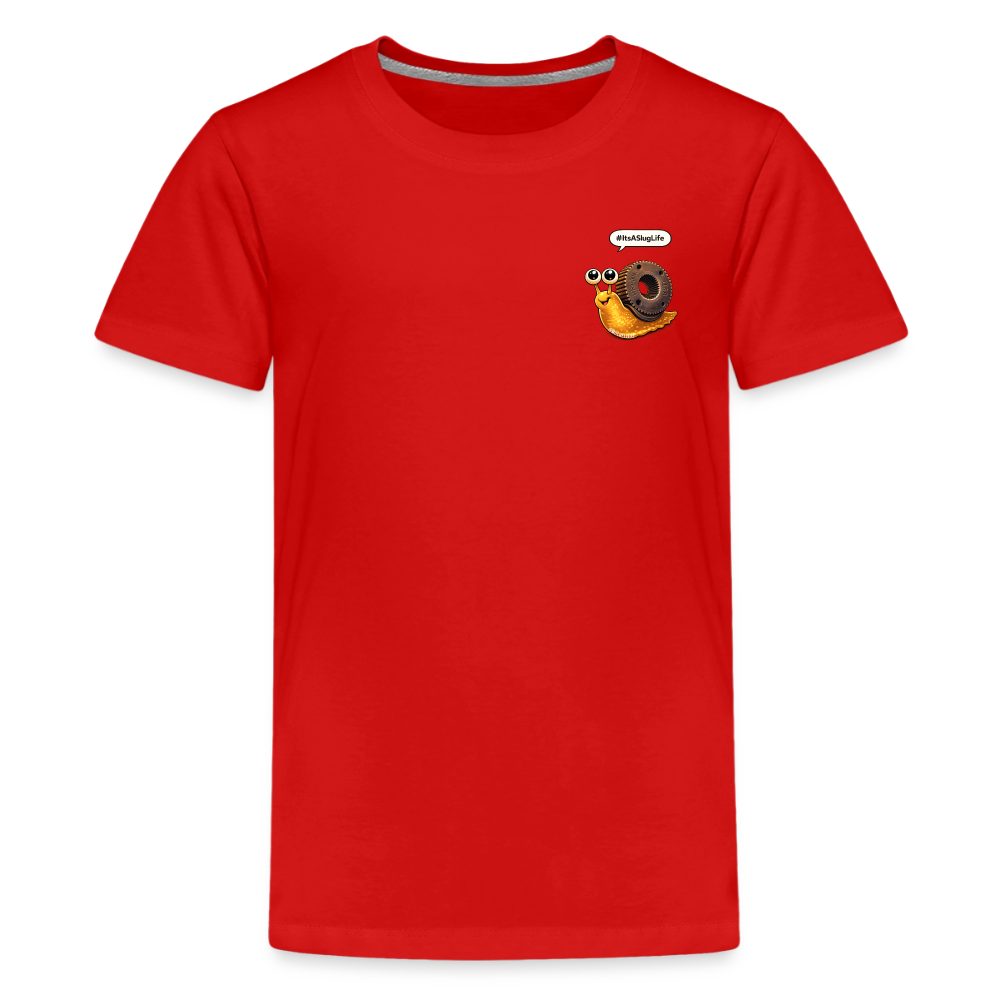 Its a Slug Life Kids Shirt - red