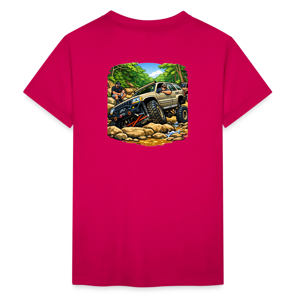 Mangett Modified Offroad Kids Shirt - dark pink