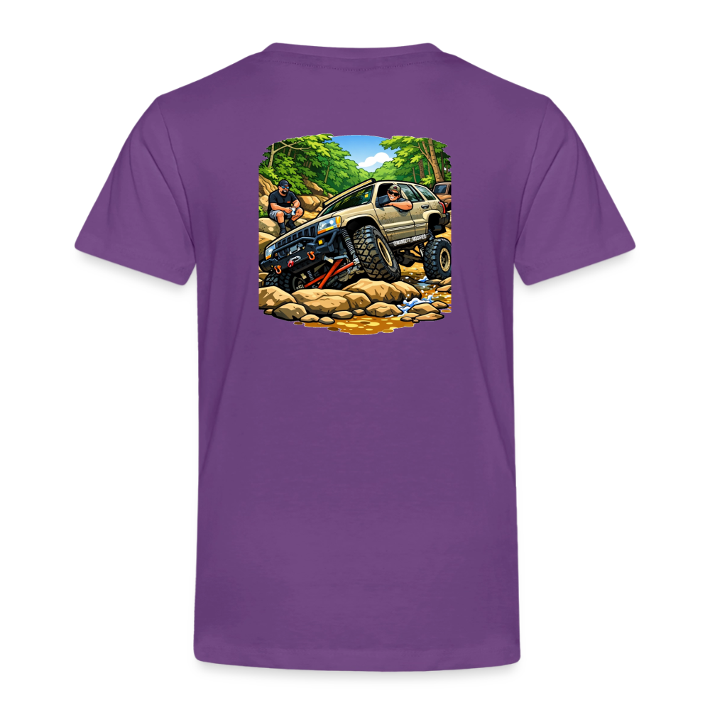 Mangett Modified Offroad Toddler Shirt - purple