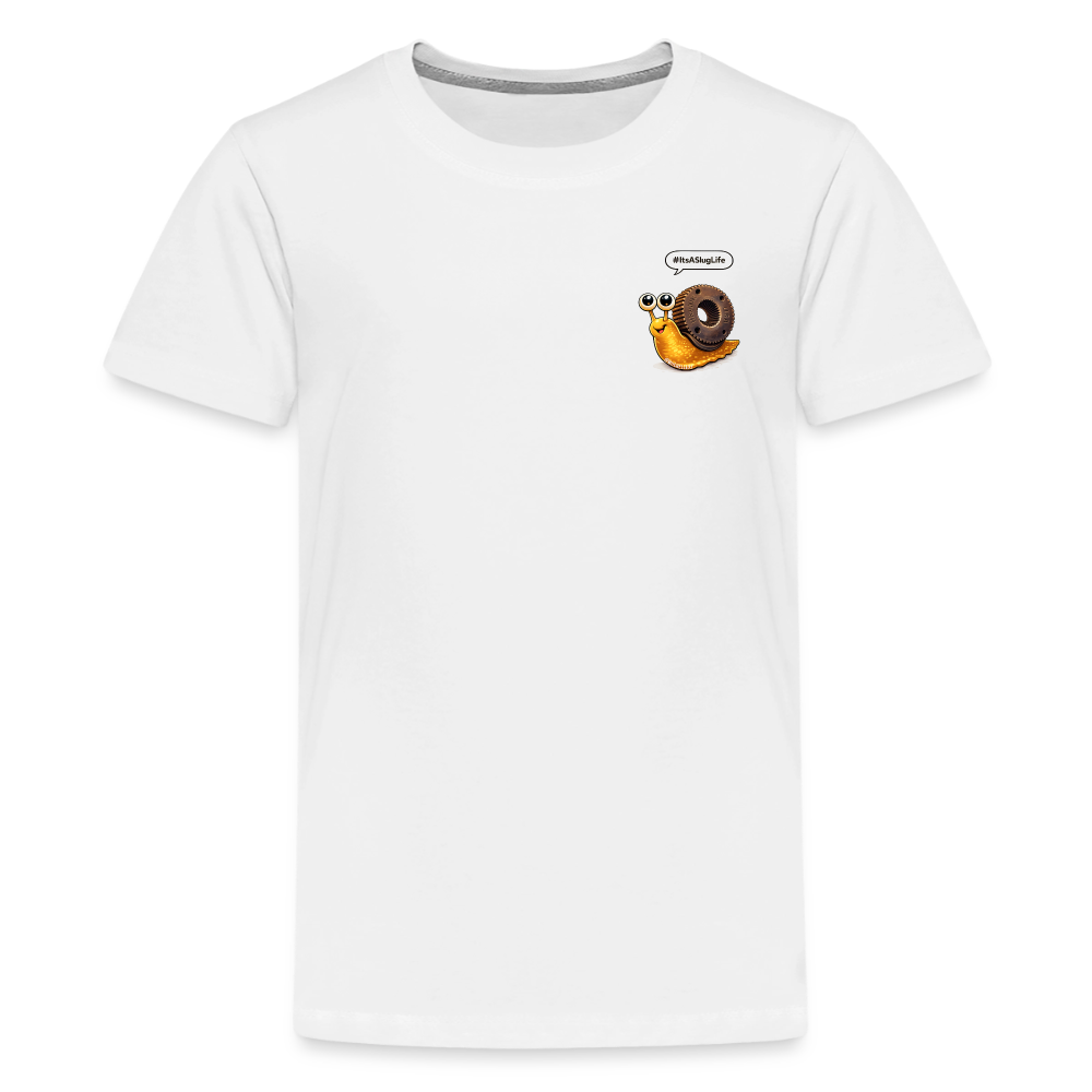 Its a Slug Life Kids Shirt - white