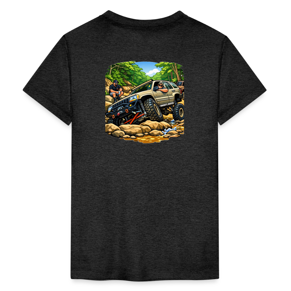 Mangett Modified Offroad Kids Shirt - charcoal grey