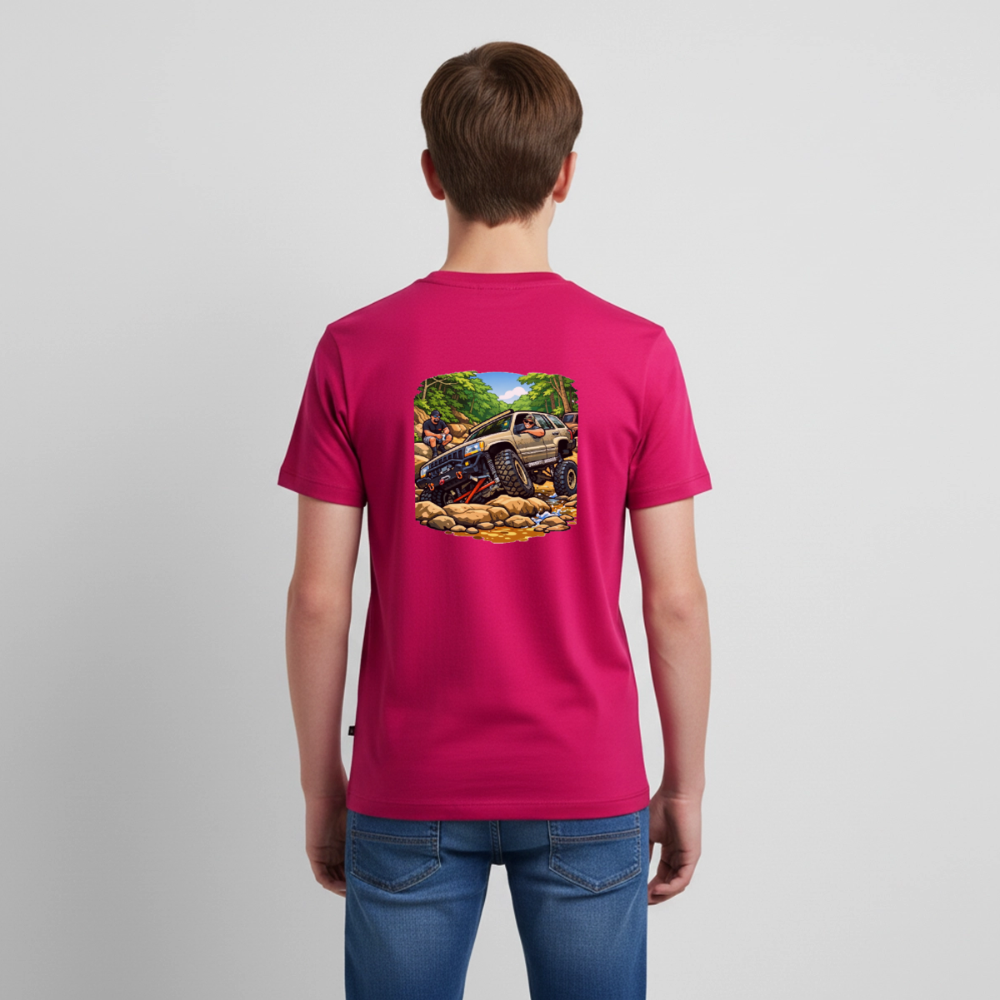 Mangett Modified Offroad Kids Shirt - dark pink