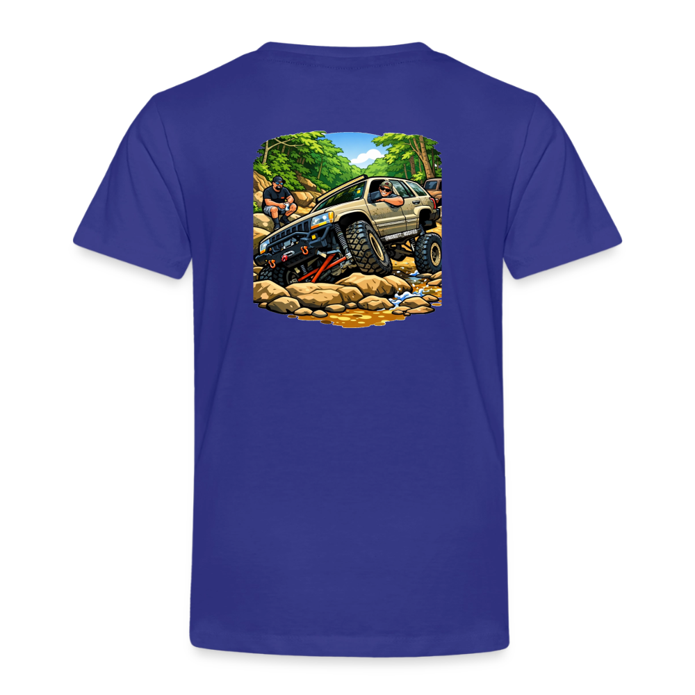 Mangett Modified Offroad Toddler Shirt - royal blue