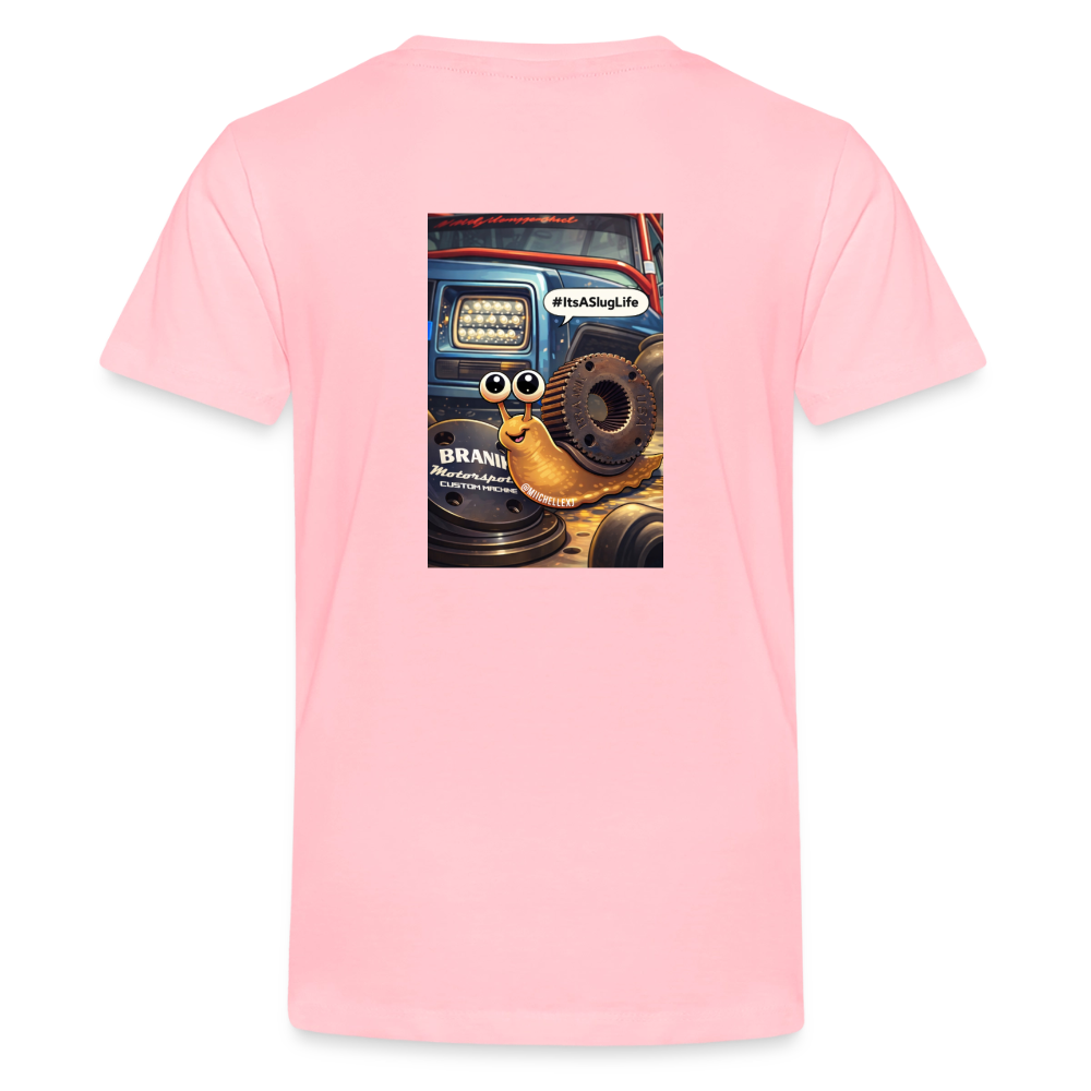 Its a Slug Life Kids Shirt - pink
