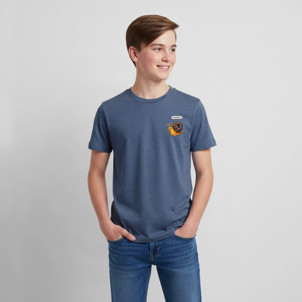 Its a Slug Life Kids Shirt - heather blue