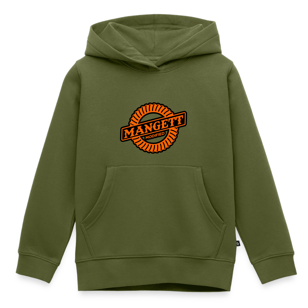 Mangett Modified Kids Hoodie - khaki green 