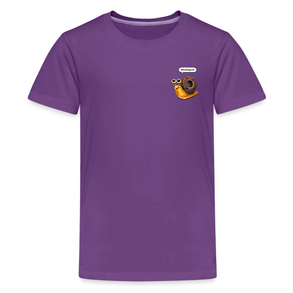 Its a Slug Life Kids Shirt - purple