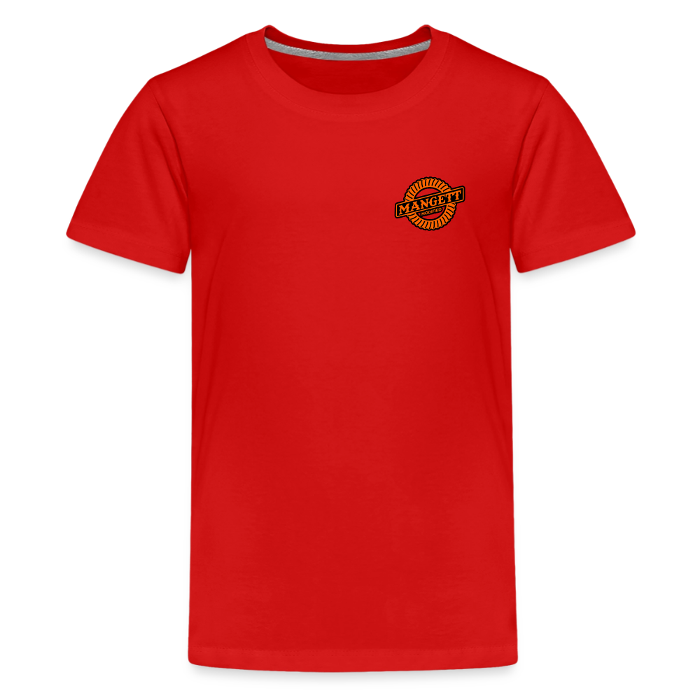 Mangett Modified Flexy Kids Shirt - red