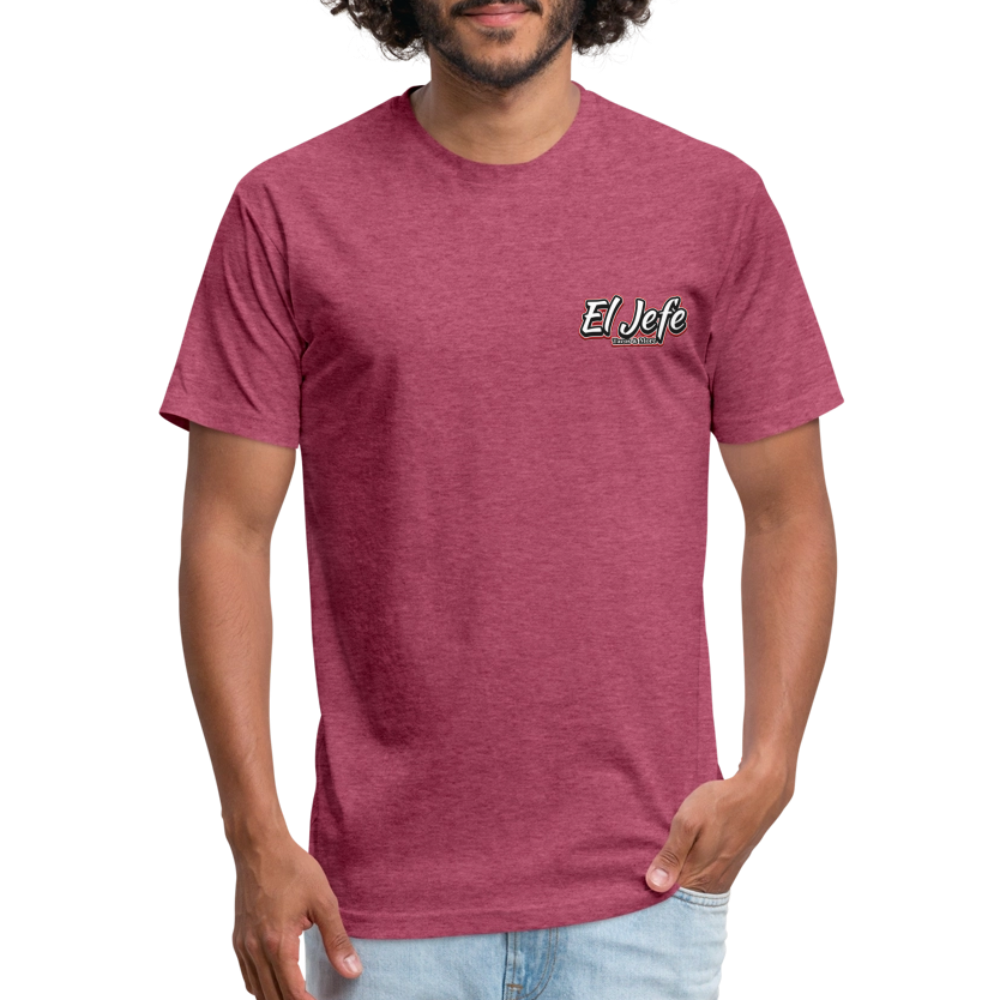 El Jefe Tacos - heather burgundy