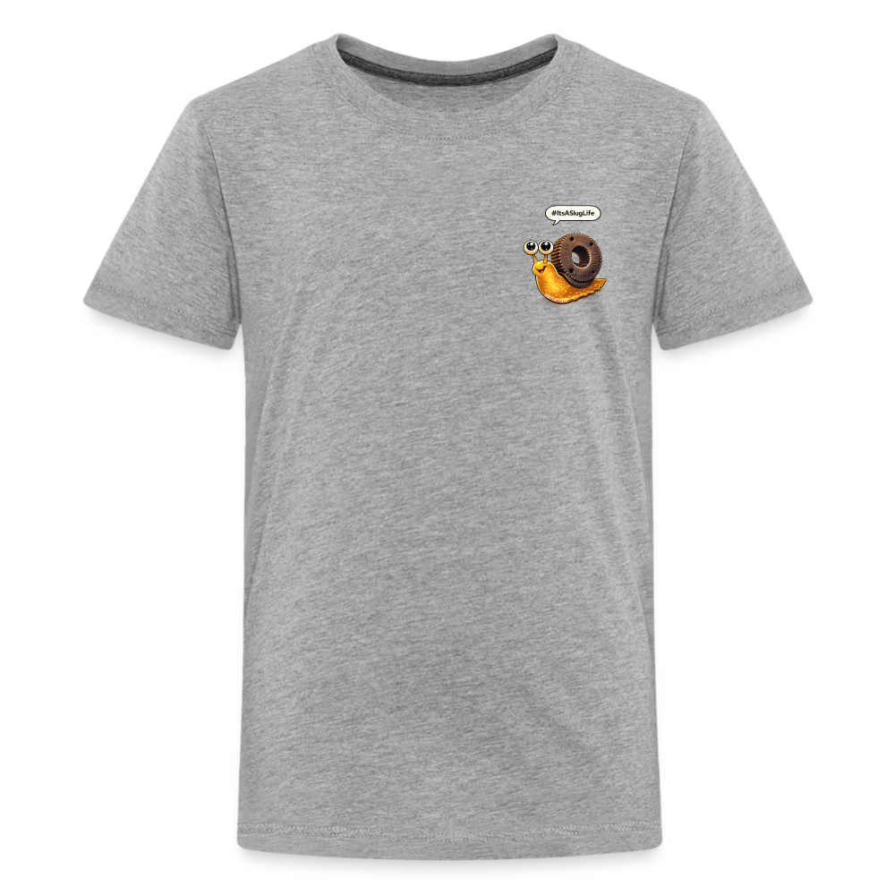 Its a Slug Life Kids Shirt - heather gray