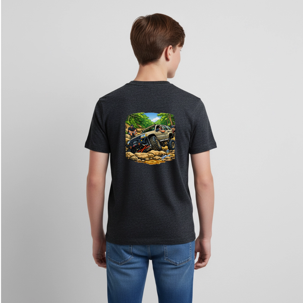 Mangett Modified Offroad Kids Shirt - charcoal grey