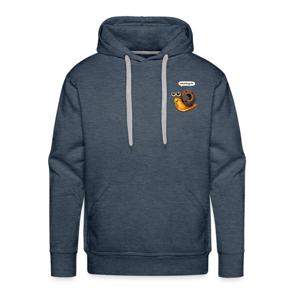 It's a Slug Life Hoodie - heather denim