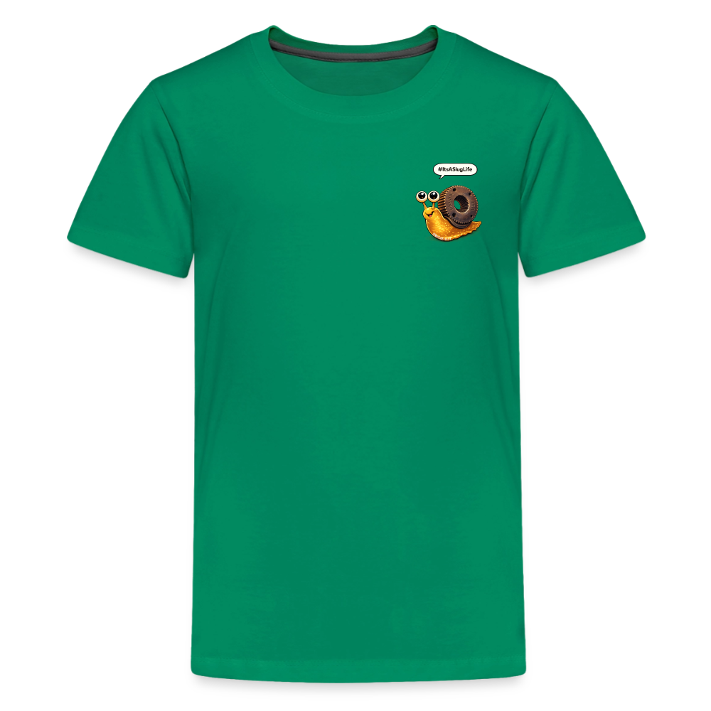 Its a Slug Life Kids Shirt - kelly green