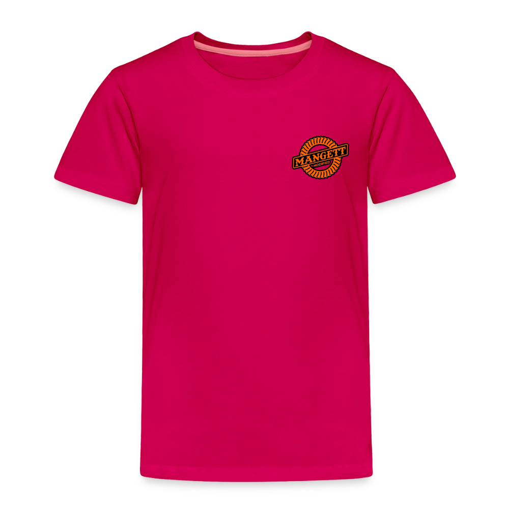 Mangett Modified Flexy Toddler Shirt - dark pink