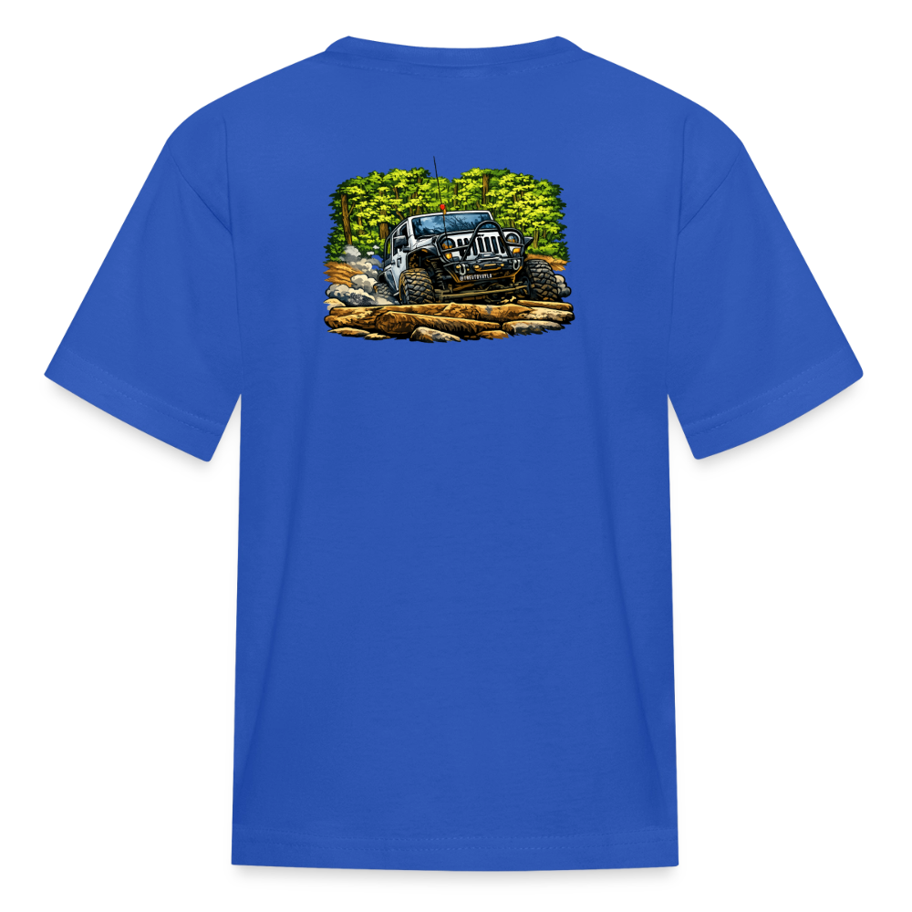 Toyryla Homes Offroad Kids' T-Shirt - royal blue