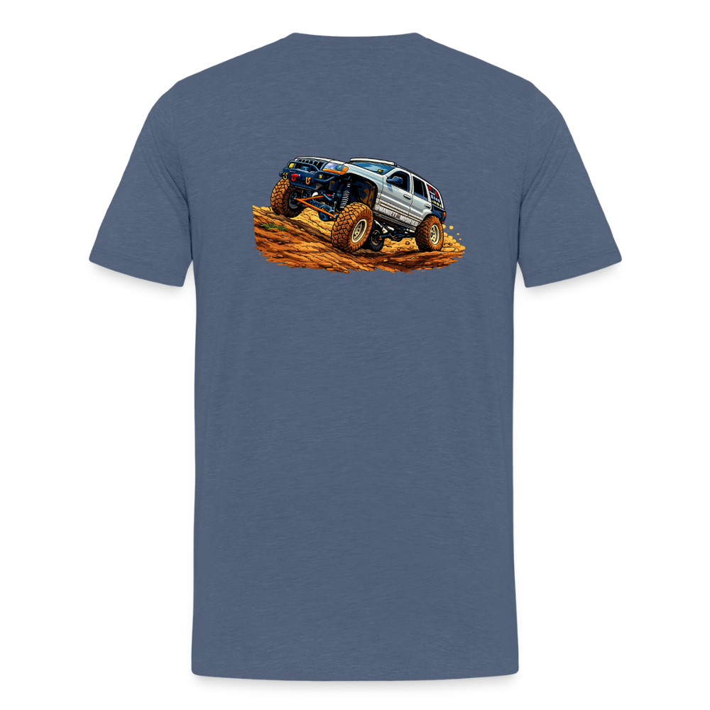 Mangett Modified Flexy Kids Shirt - heather blue