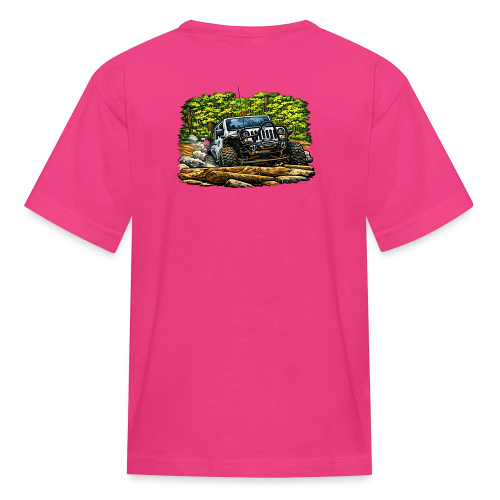 Toyryla Homes Offroad Kids' T-Shirt - fuchsia