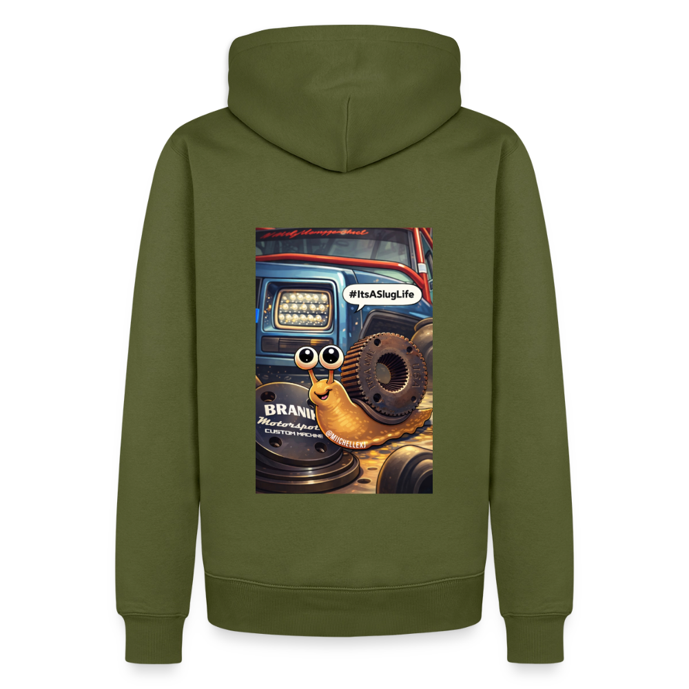 It's a Slug Life Hoodie - khaki green 