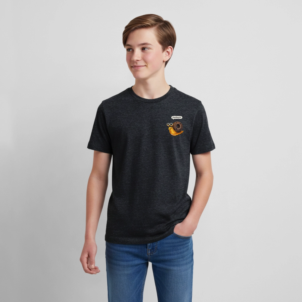 Its a Slug Life Kids Shirt - charcoal grey